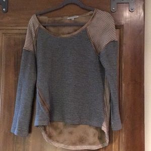 PEOPLE LIKE FRANK sweater with zip details. Size M